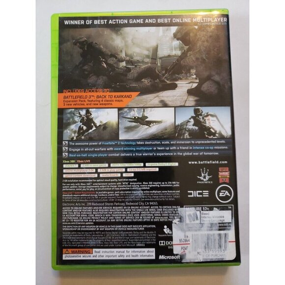 Battlefield 3 -- Limited Edition (Microsoft Xbox 360, 2011) - Picture 2 of 4